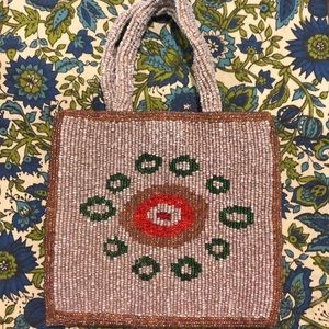 Handmade (Vintage style) Small Beaded hand bag